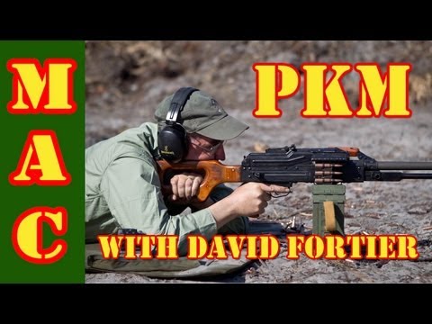 PKM Machine Gun