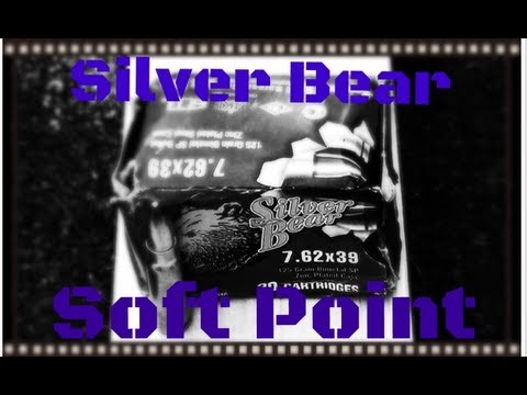 Silver Bear Soft Point 7.62x39 Ballistics Gel Test