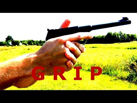 Precision Pistol Shooting Tips - The Grip