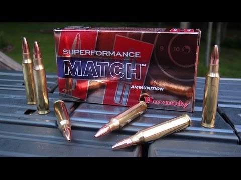 Ammo Test - 5.56mm Hornady Superformance Match 75 gr BTHP