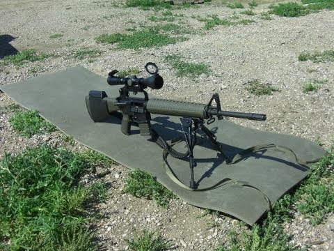 AR15A2 Precision Rifle - 100 and 600 Meter Shooting