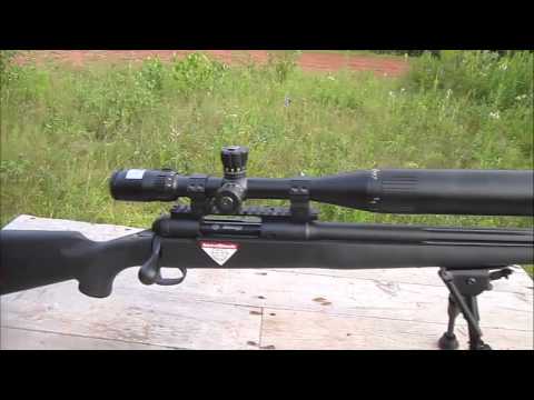 First Shot from a Savage 10FCP-K Rifle