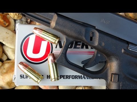 9mm +P+ Underwood 147 gr Gold Dot Ammo Gel Test