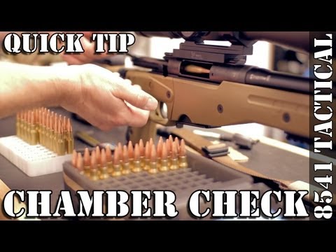 Chamber Check Your Match Ammunition