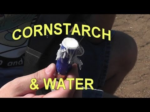 Corn Starch and Water Shotgun Round