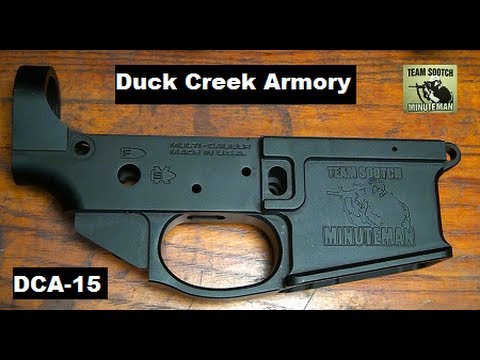 Duck Creek Armory DCA-15 Stripped Billet Lower AR-15