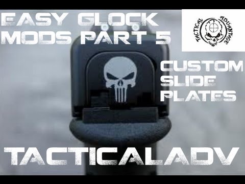 Easy Glock Modifications - Installing a Custom Back Plate