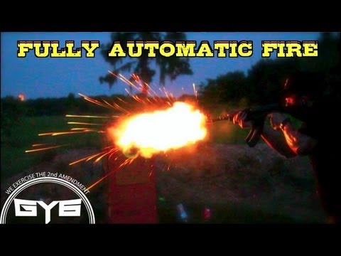 Full Auto Muzzle Flash