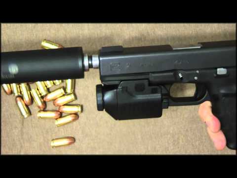 Glock 21 SF Suppressed