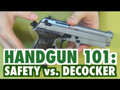 Handgun 101 - Safety vs Decocker