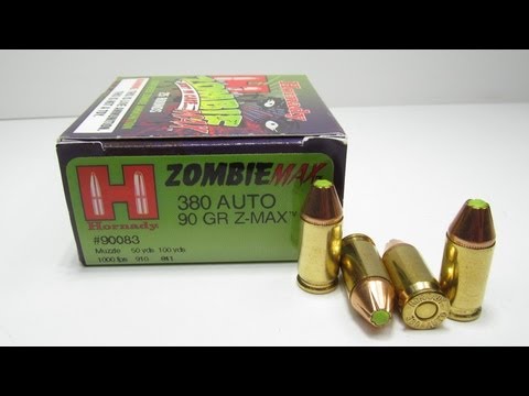 Hornady ZombieMax 380 Auto Ballistics Test