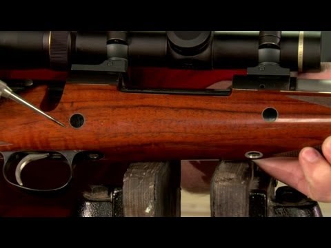 Installing Magnum Crossbolts in a Rifle Stock