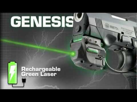 LaserMax Genesis Rechargeable Green Laser