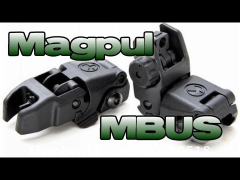 Magpul MBUS Rear Sight Review