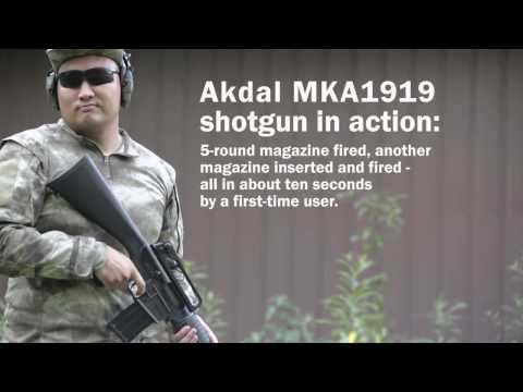 Rapid Reloads with Akdal MKA 1919 Shotgun