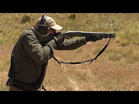 Remington 870 with 123 Round Shotgun Bandolier