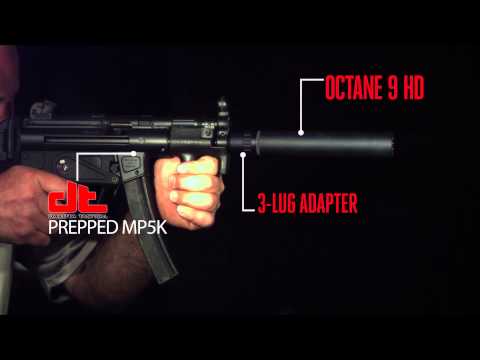 Silencerco Octane 9 HD MP5 Mag Dump