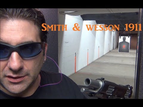 Smith & Wesson Model 1911SC Range Test