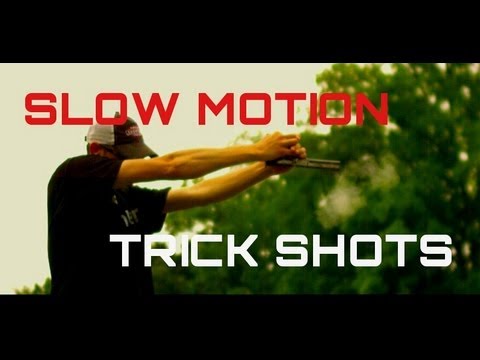 Trick Shooting Montage in Slow Motion