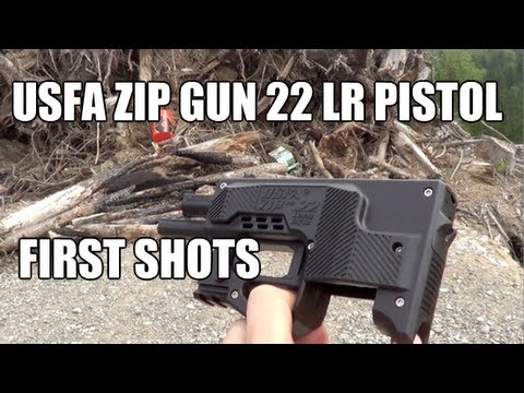 USFA Zip Gun 22 LR Pistol - First Shots