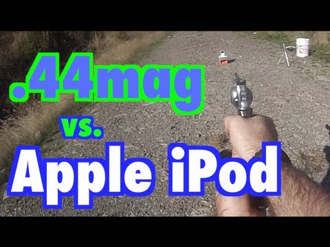 44 Magnum vs iPod