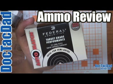 Ammo Review - Federal Auto Match .22LR