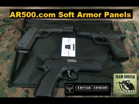 AR500 Armor Soft Body Armor Test