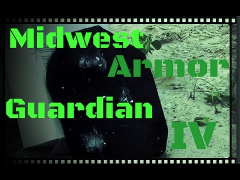 Body Armor Testing - Midwest Armor Guardian IV Stand Alone Level IV Rifle Plate