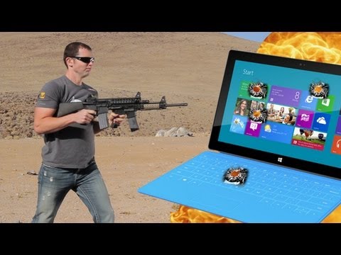 M4 Carbines vs Microsoft Surface