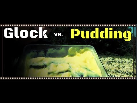 Glock Torture Test - Glock 19 vs Pudding