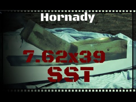 Hornady 7.62x39 SST Ballistics Gel Test