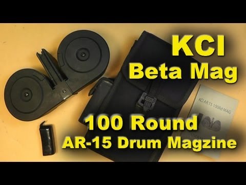 KCI AR-15 100 Round Magazine