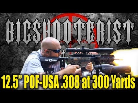 POF-USA P308 12.5 Inch Barrel at 300 Yards