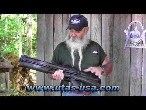 Shooting the UTAS UTS-15 12 Gauge Bullpup Pump-Action Shotgun