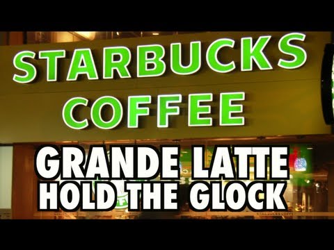 Starbucks - Grande Latte Hold The Glock