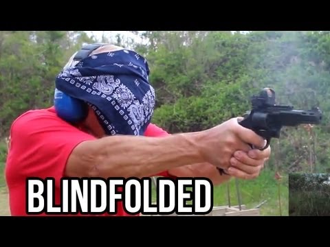 Steel Target Shooting - Blindfolded