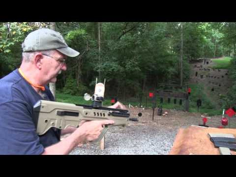 Tavor Rifle at the Range