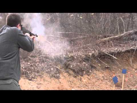 Thompson Submachine Gun Tracer Fire