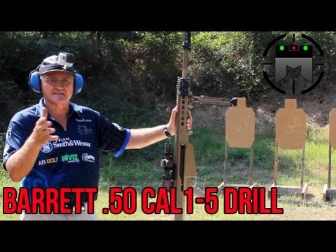 VTAC 1-5 Drill with Barrett 50 Cal