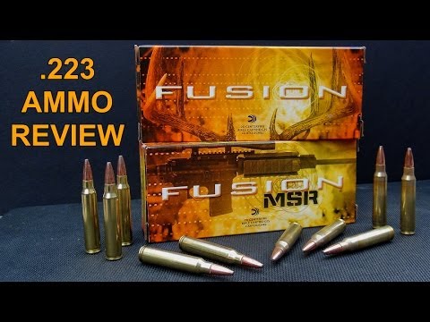 Ammo Review – Federal Fusion and Fusion MSR