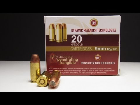 Ammo Test - DRT 9mm Penetrating Frangible HP