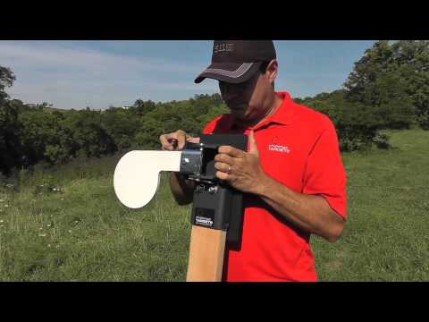 Handgun Paddle Target Shooting Demo