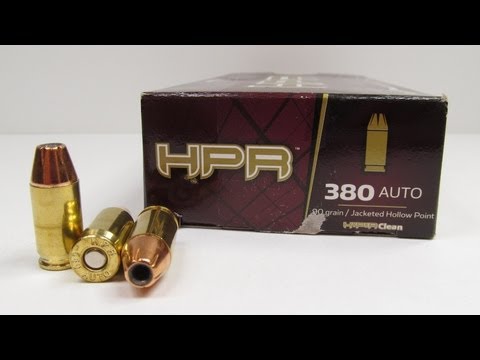 HPR 380 Auto 90 Grain XTP Ammo Test