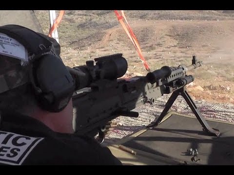 M240B Machine Gun Long Burst Demo