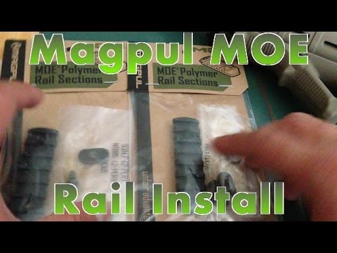 Magpul MOE Rail Installation