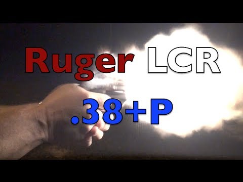 Ruger LCR Revolver Shooting