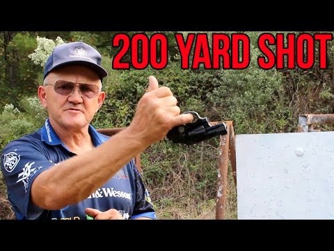 Smith & Wesson 340PD Revolver Trick Shooing