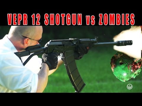 VEPR 12 Shotgun vs Zombie