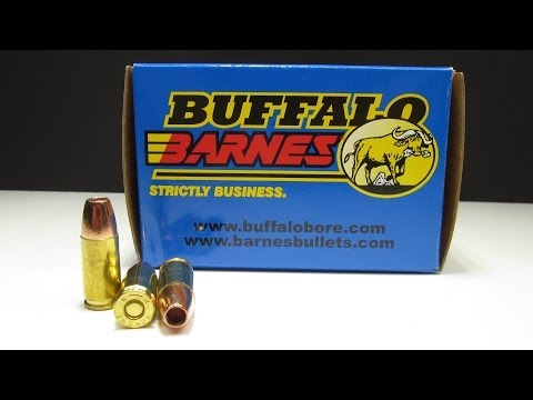 Ammo Test – Buffalo Barnes 9mm +P+ 115 Grain - Gel and Denim