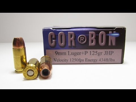 Ammo Test - Corbon 9mm +P 125 Grain